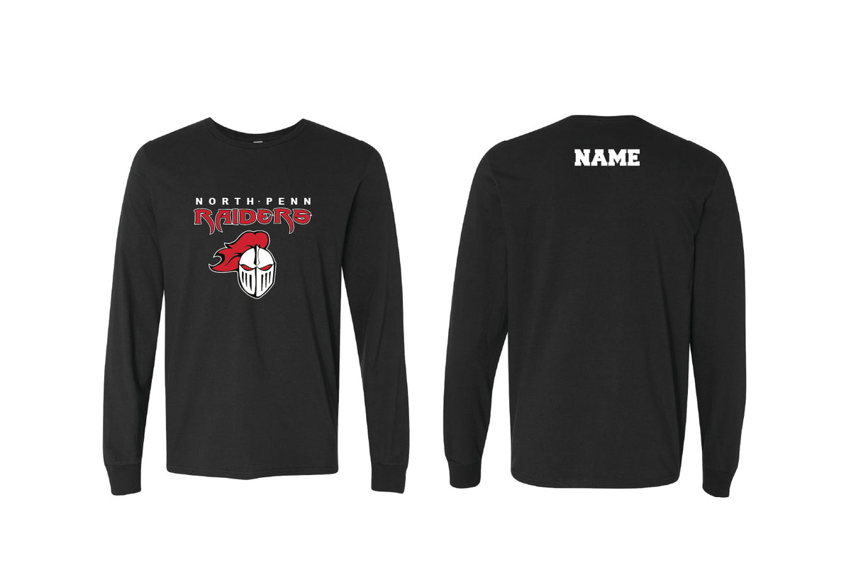 NP Raiders Baseball Cotton Long Sleeve Shirt - Black