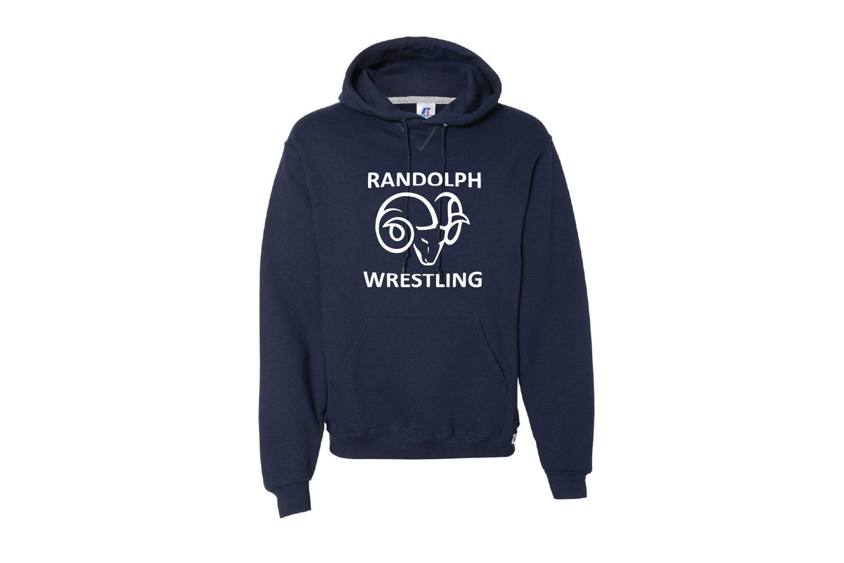Randolph Wrestling Cotton Hoodie - Navy