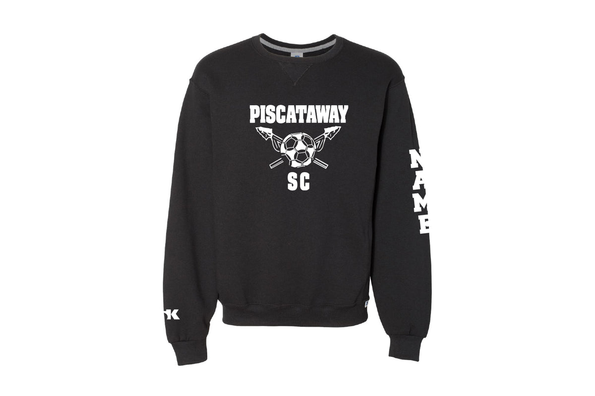 Piscataway Soccer Cotton Crewneck Sweatshirt - Black