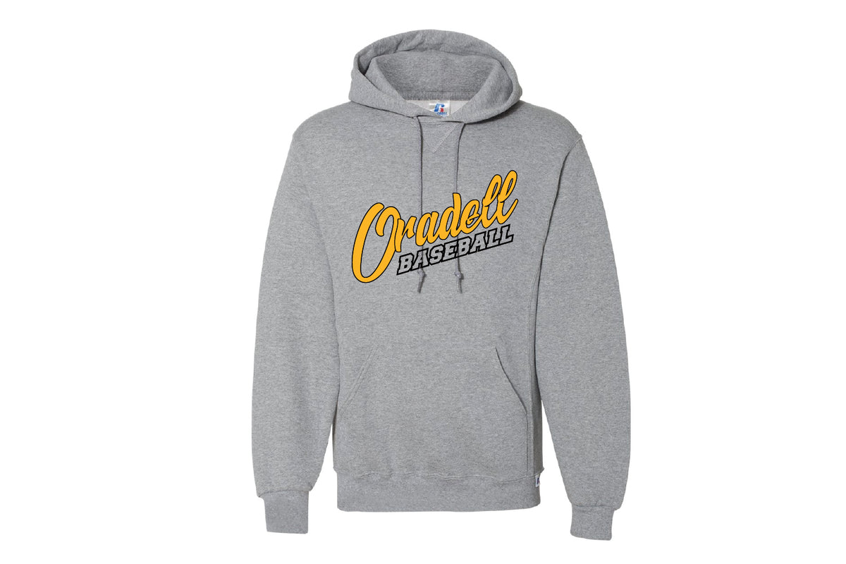 Oradell Baseball Cotton Hoodie - Gray