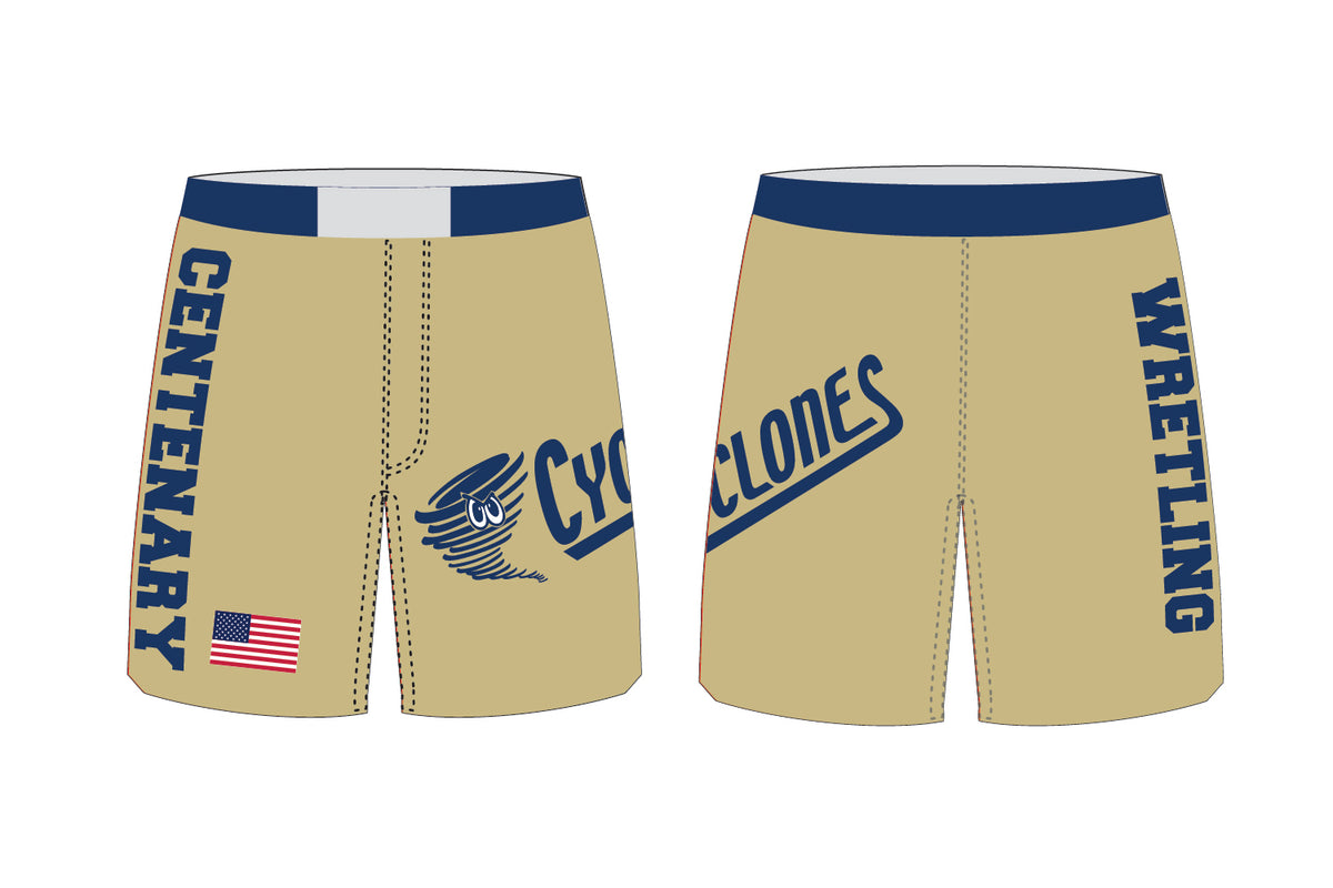 Centenary University Wrestling Sublimated Shorts