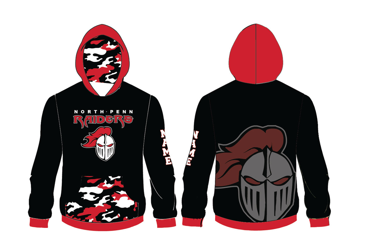 NP Raiders Baseball Sublimated Hoodie