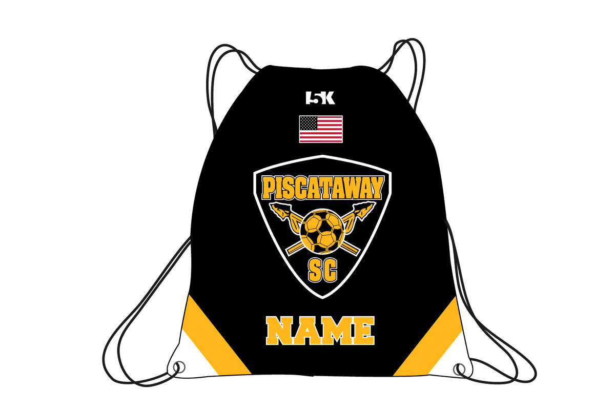 Piscataway Soccer Sublimated Drawstring Bag
