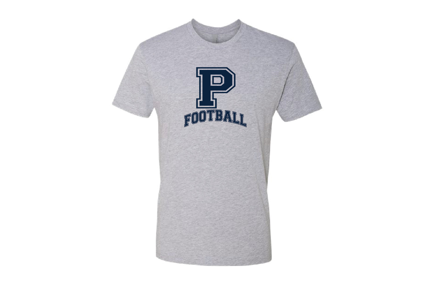 Paramus Football Cotton Crew Tee - Grey