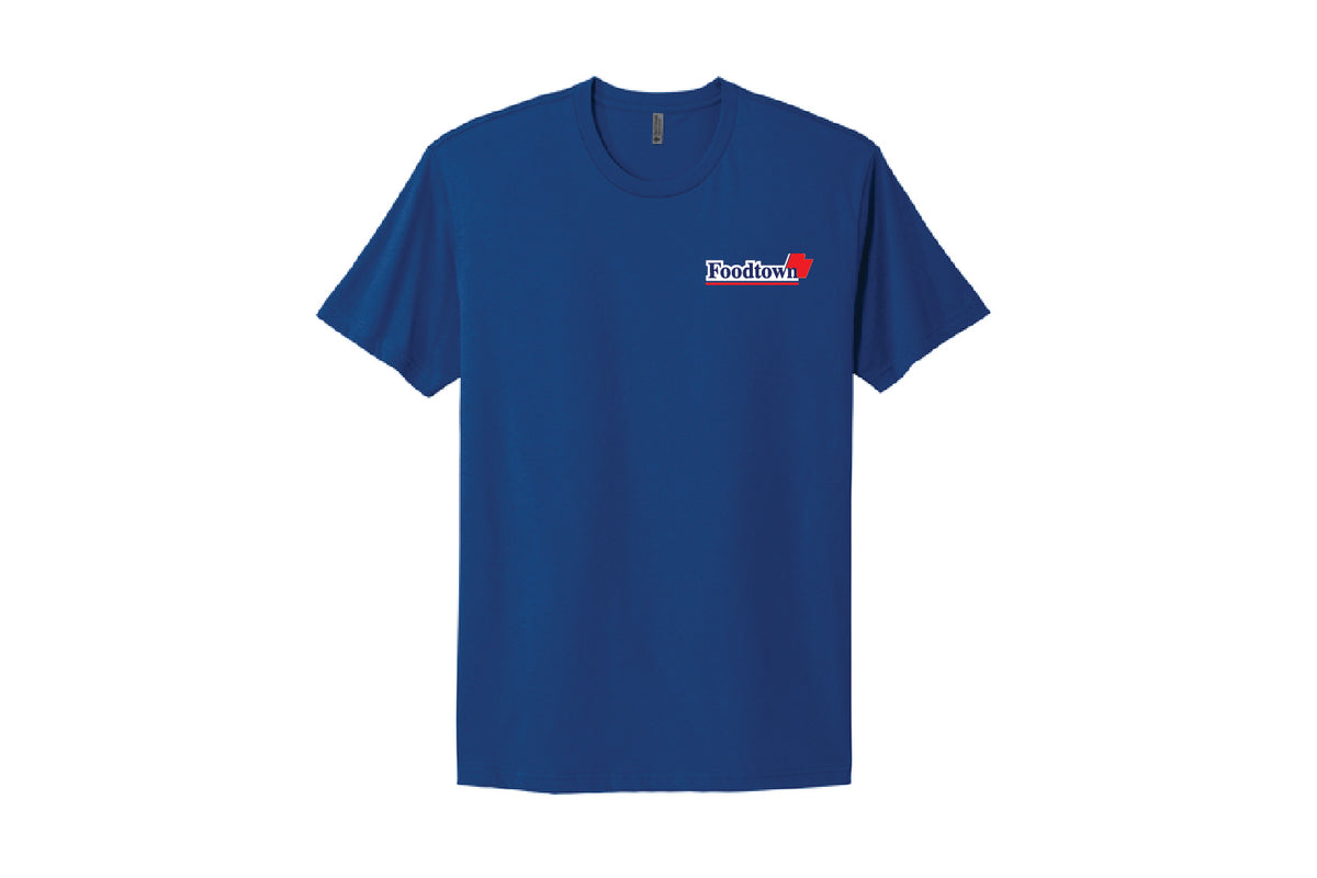 Foodtown Unisex Cotton Crew Tee - Royal