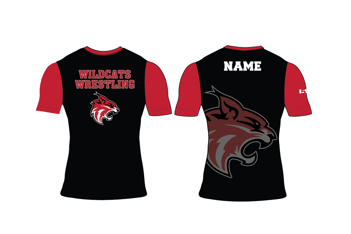 SW Wildcats Wrestling Sublimated Compression Shirt