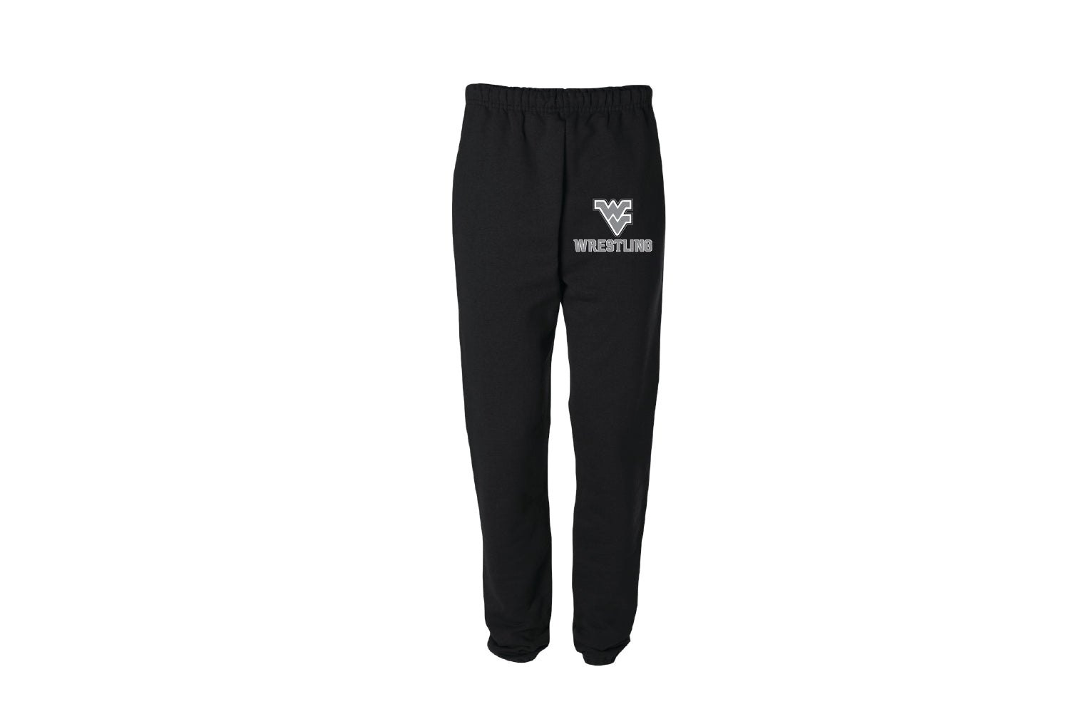 Wallkill Valley Wrestling Cotton Sweatpants - Black