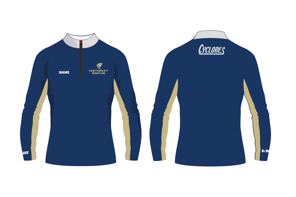 Centenary University Wrestling Sublimated Quarter Zip