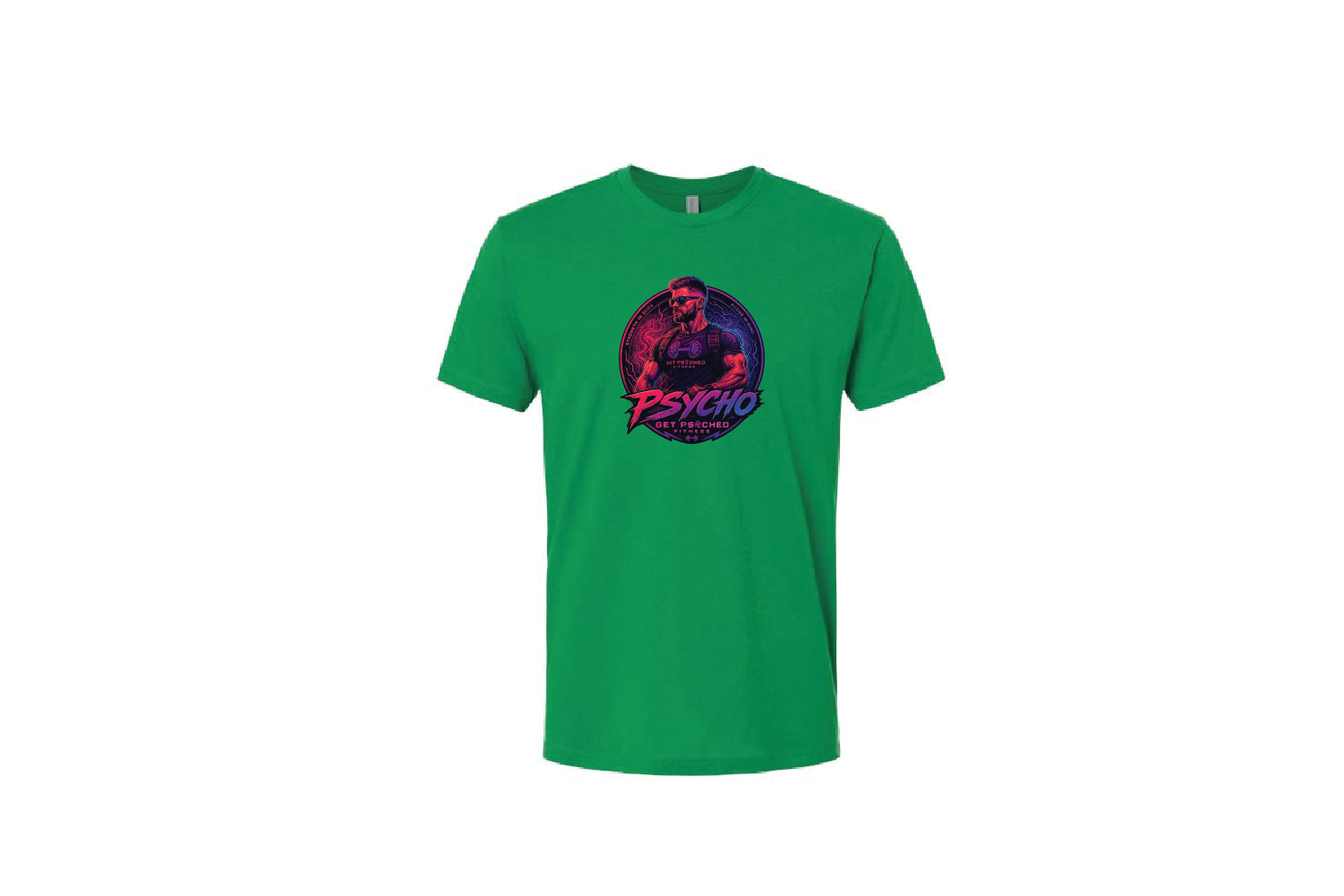 Get Psyched Fitness Cotton Crew Tee - Pick Your Color (Psycho John)