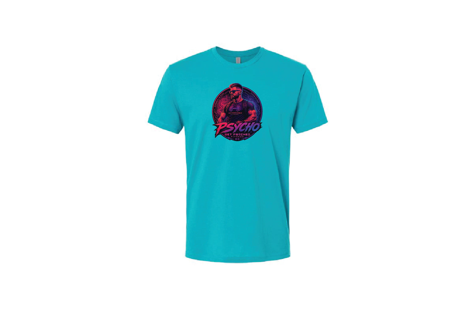 Get Psyched Fitness Cotton Crew Tee - Pick Your Color (Psycho John)