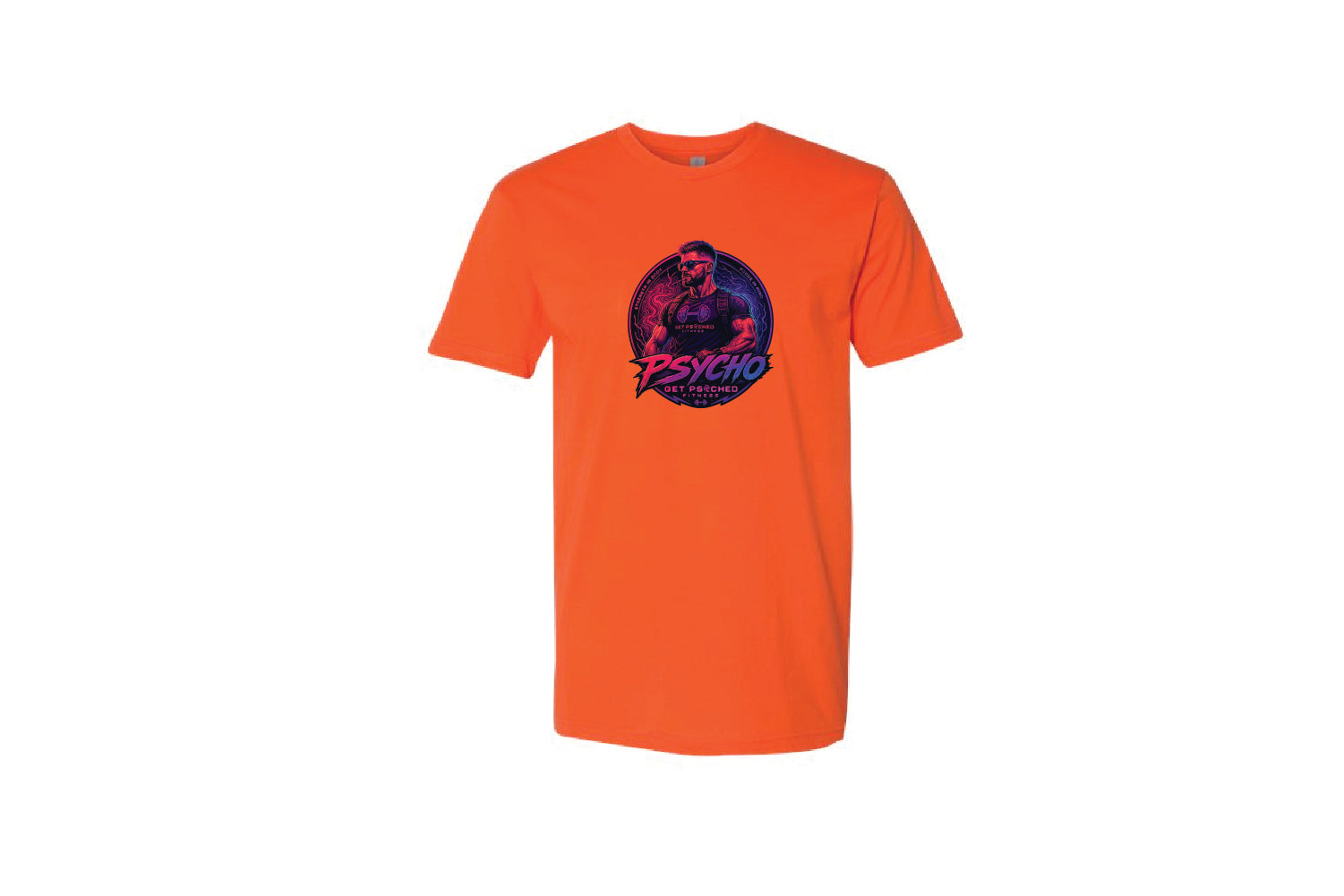 Get Psyched Fitness Cotton Crew Tee - Pick Your Color (Psycho John)