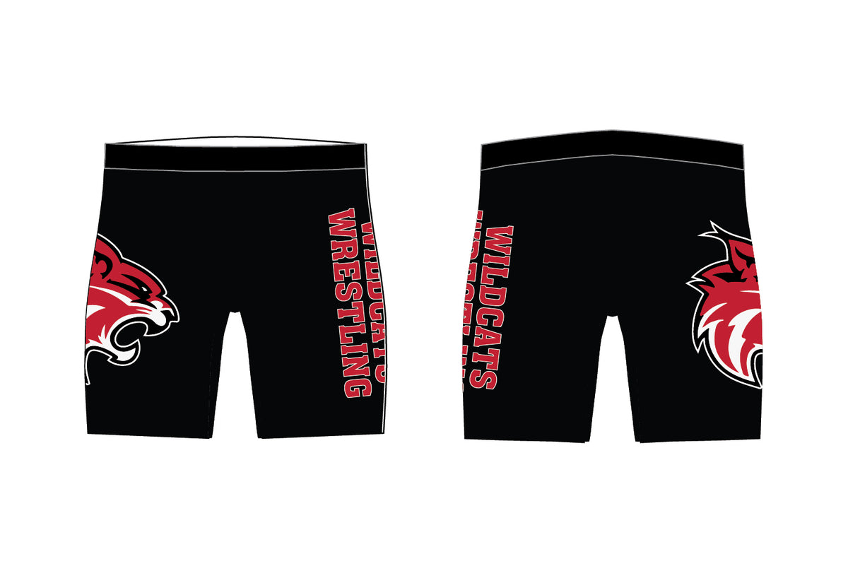 SW Wildcats Wrestling Sublimated Compression Shorts