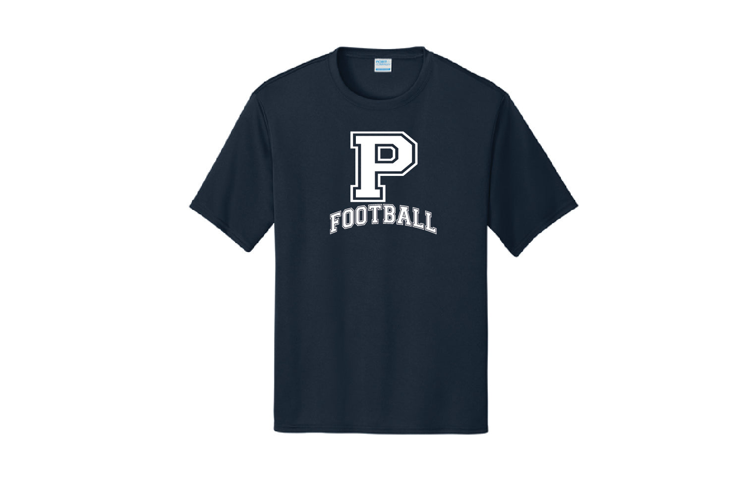 Paramus Football Dryfit Performance Tee - Navy