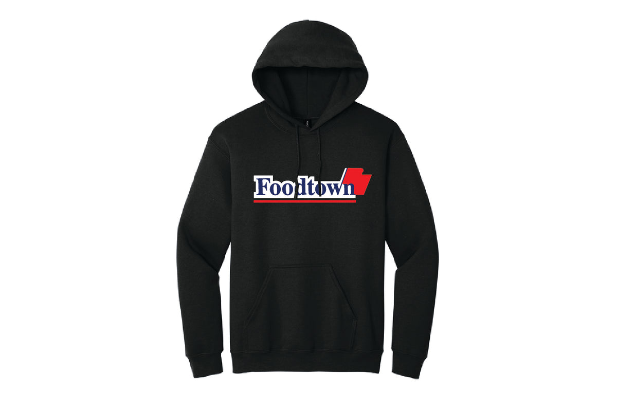 Foodtown Cotton Hoodie - Black