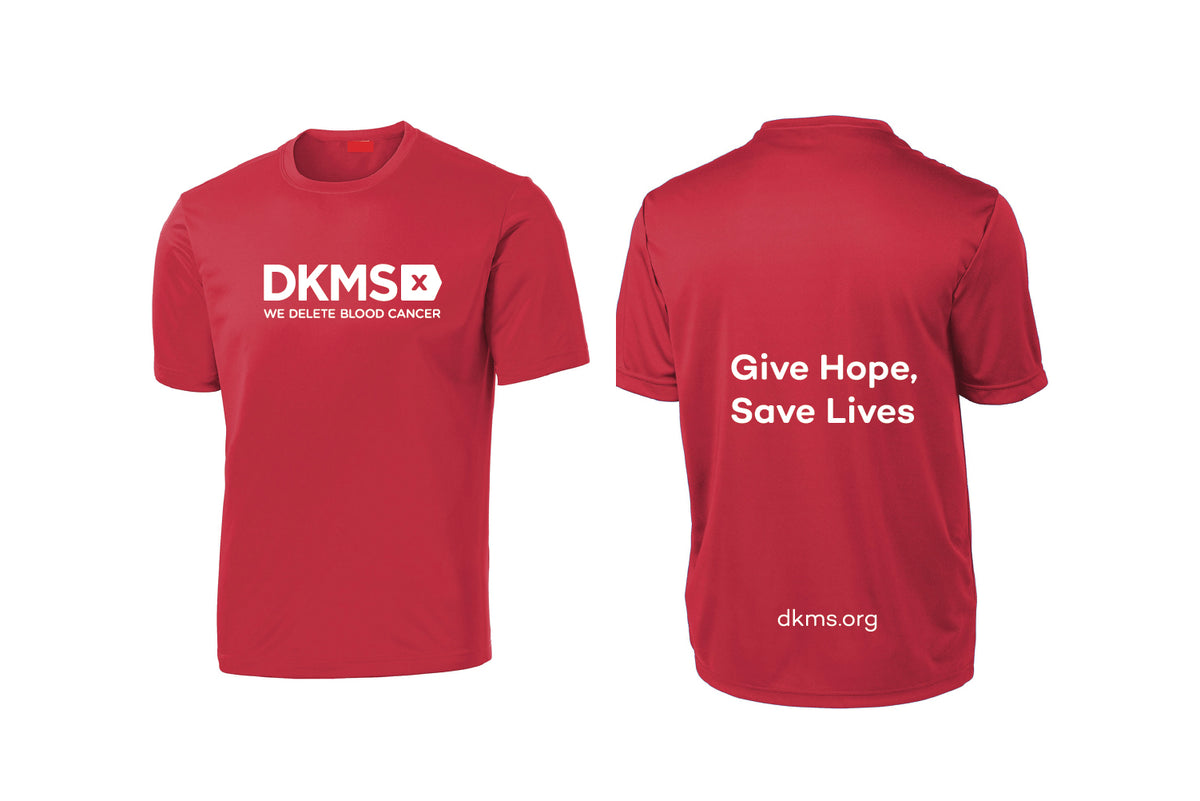DKMS Dryfit Performance Tee - Red