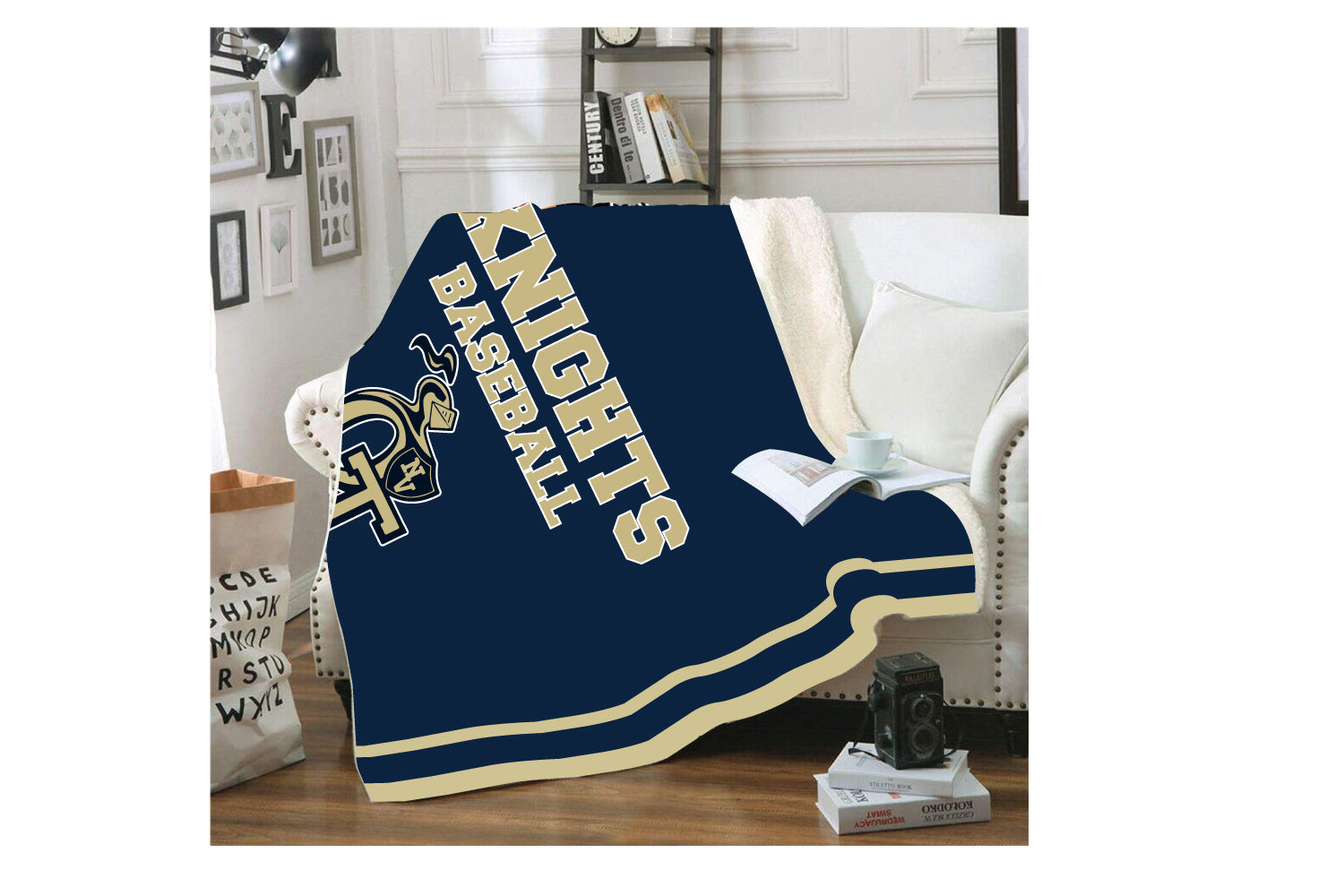 NVOT Baseball Sublimated Blanket