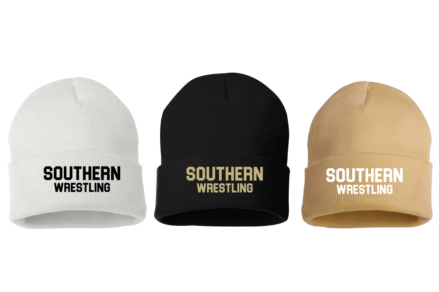 Southern Rams Wrestling Beanie - 3 Color Options