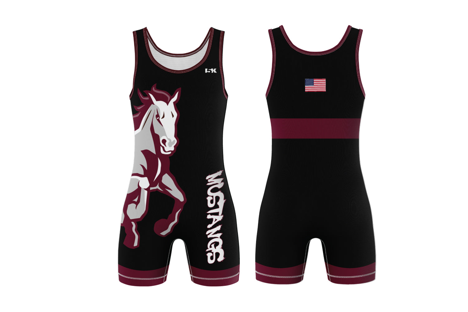 Clifton HS Wrestling Sublimated Men's / Boy's Singlet