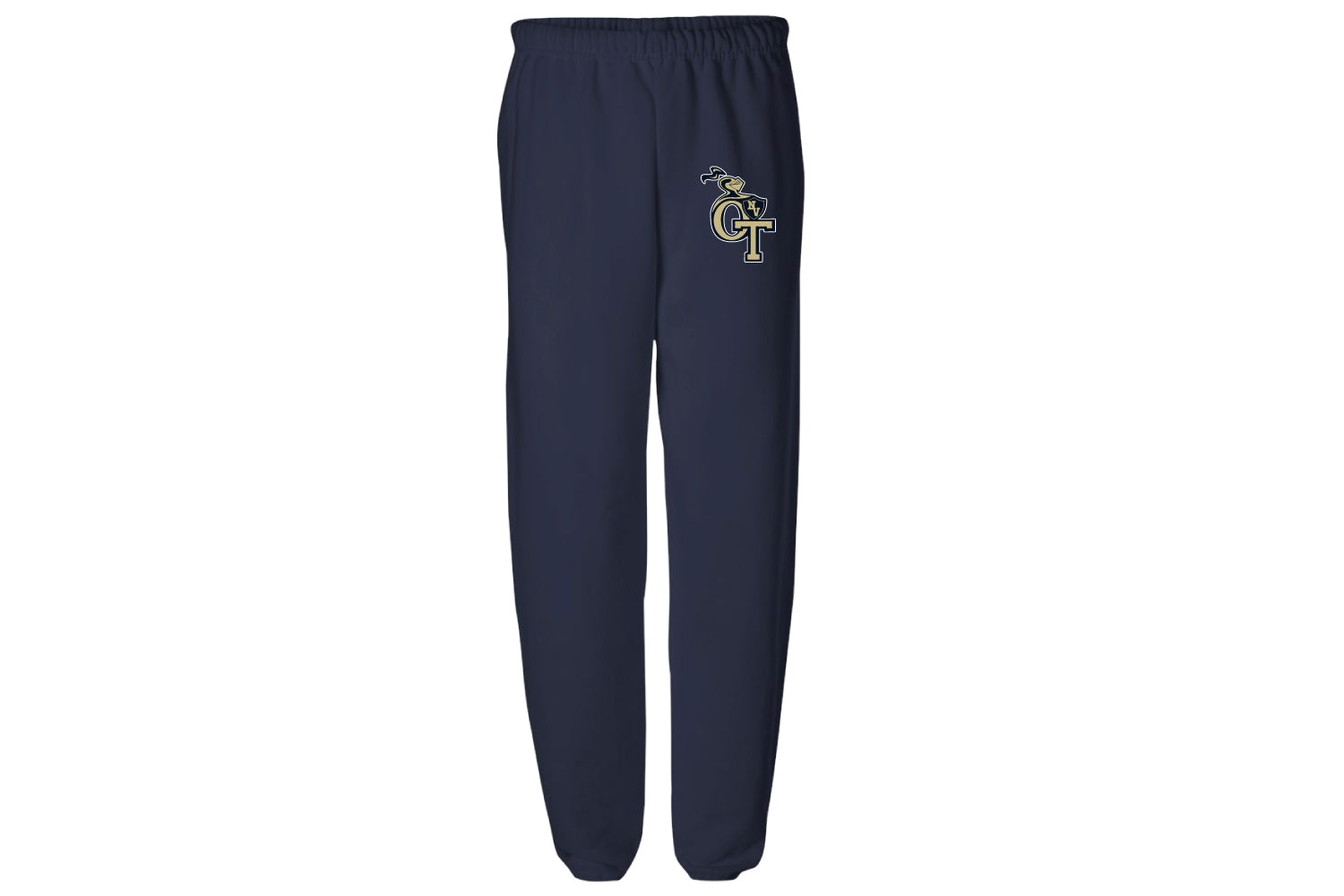 NVOT Baseball Cotton Sweatpants- Navy
