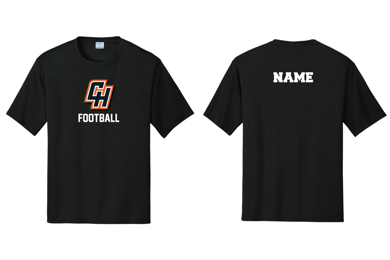 Croton Harmon DryFit Performance Tee - Black