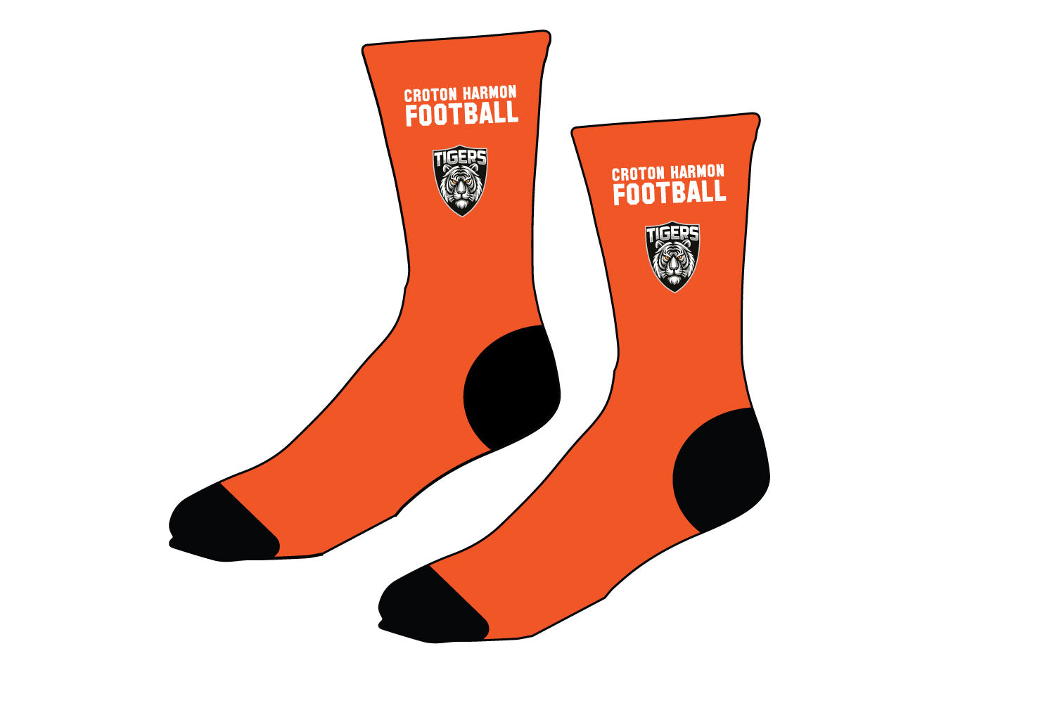 Croton Harmon Football Sublimated Socks