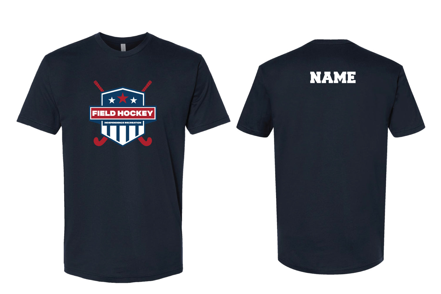 Independence Rec Field Hockey Cotton Crew Tee - (4 Color Options)