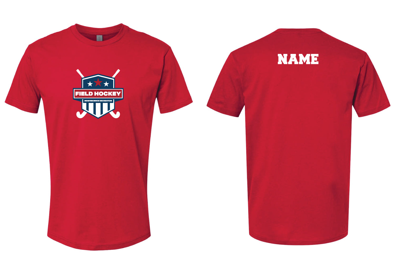 Independence Rec Field Hockey Cotton Crew Tee - (4 Color Options)