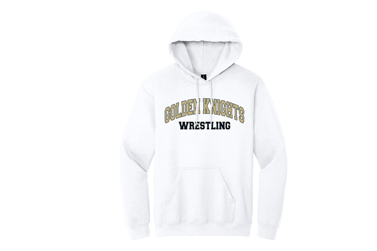 NVOT Wrestling Cotton Hoodie - White