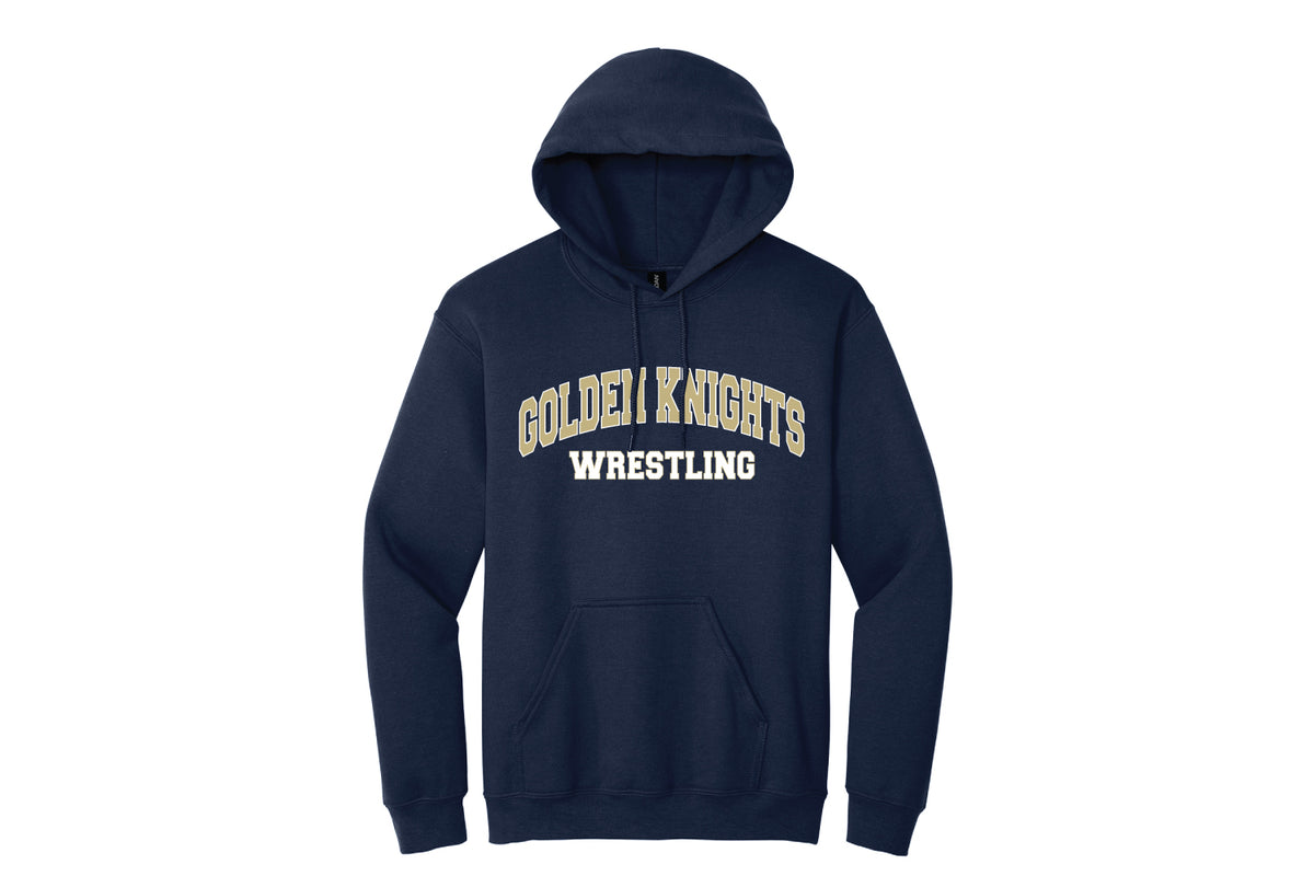 NVOT Wrestling Cotton Hoodie - Navy