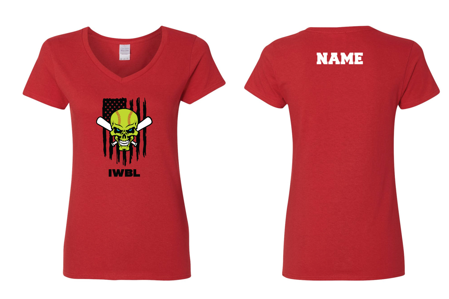 Independence Rec IWBL Cotton V-Neck Tee - (4 Color Options)