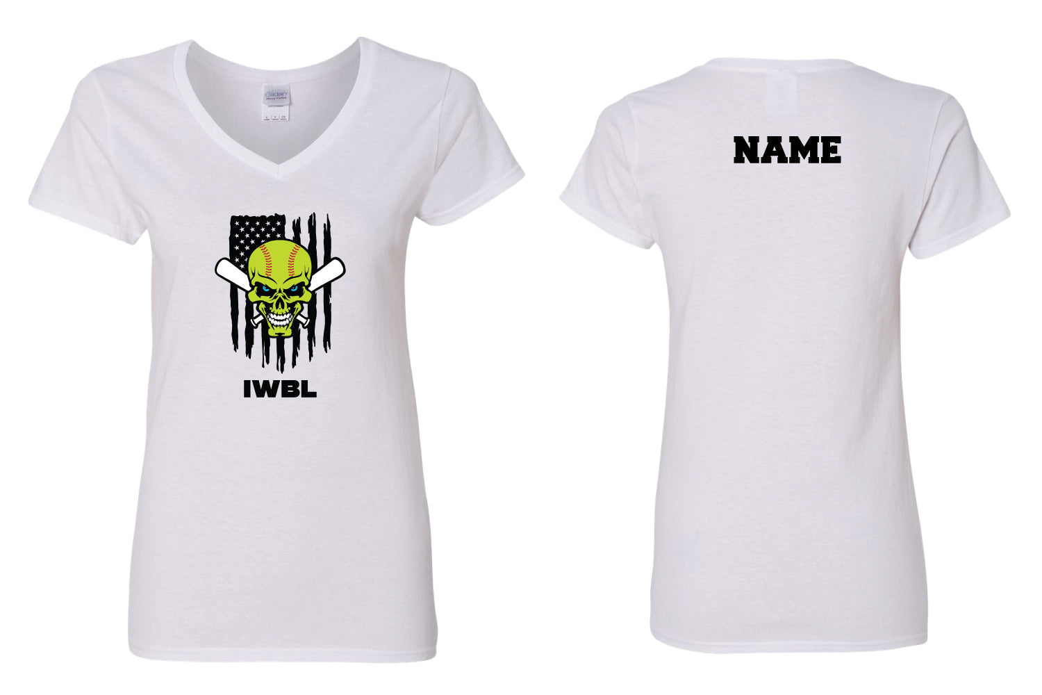 Independence Rec IWBL Cotton V-Neck Tee - (4 Color Options)