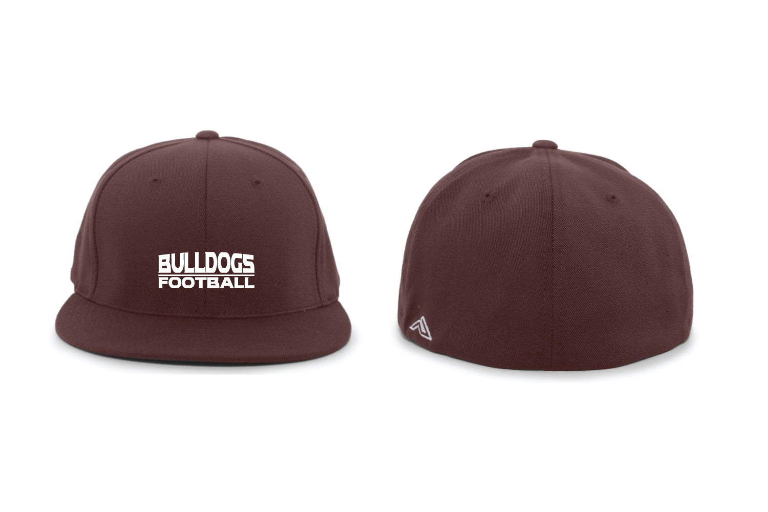 Lynn English Bulldogs Football Flexfit Cap - Maroon
