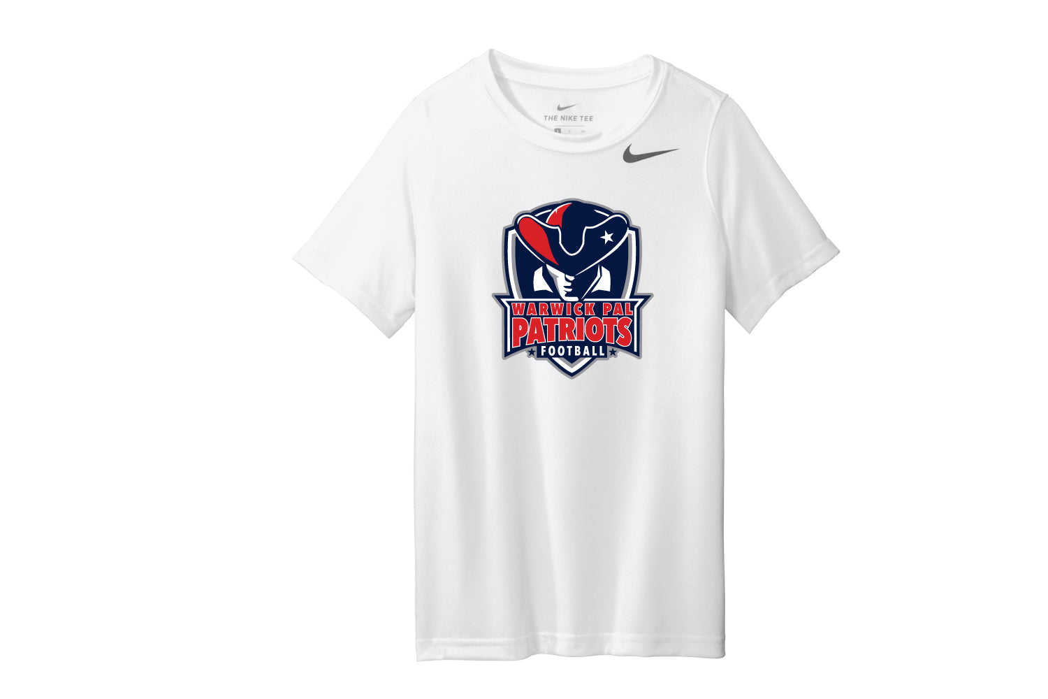 Warwick Pal Patriots Football Nike Dryfit Tee - White