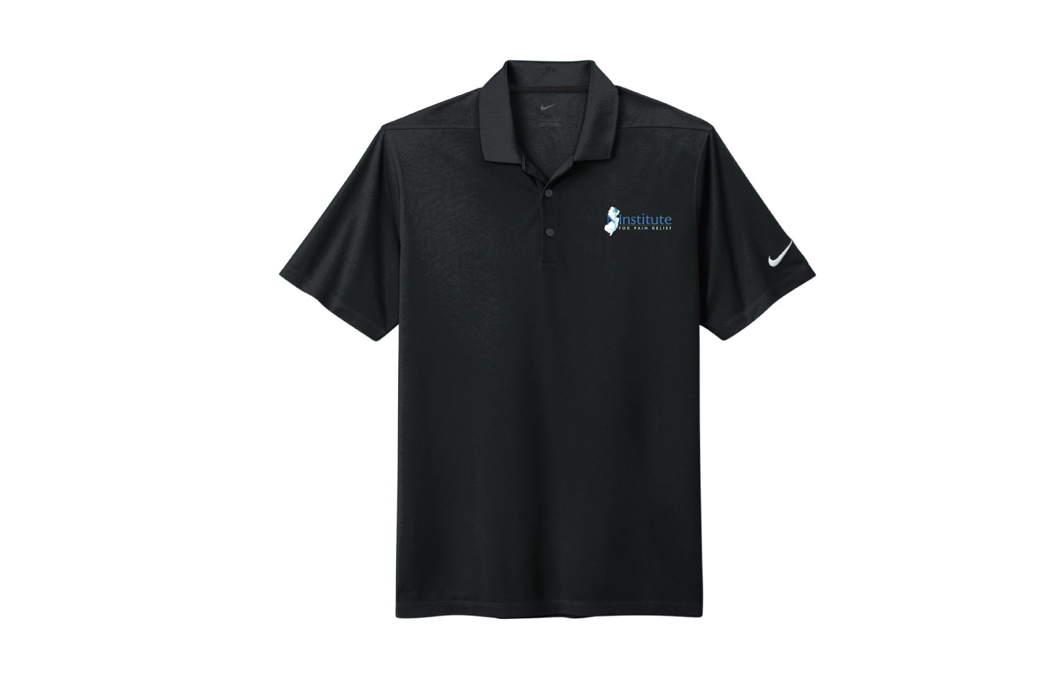 NJ Institute for Pain Relief Nike Polo - Black / Navy / White