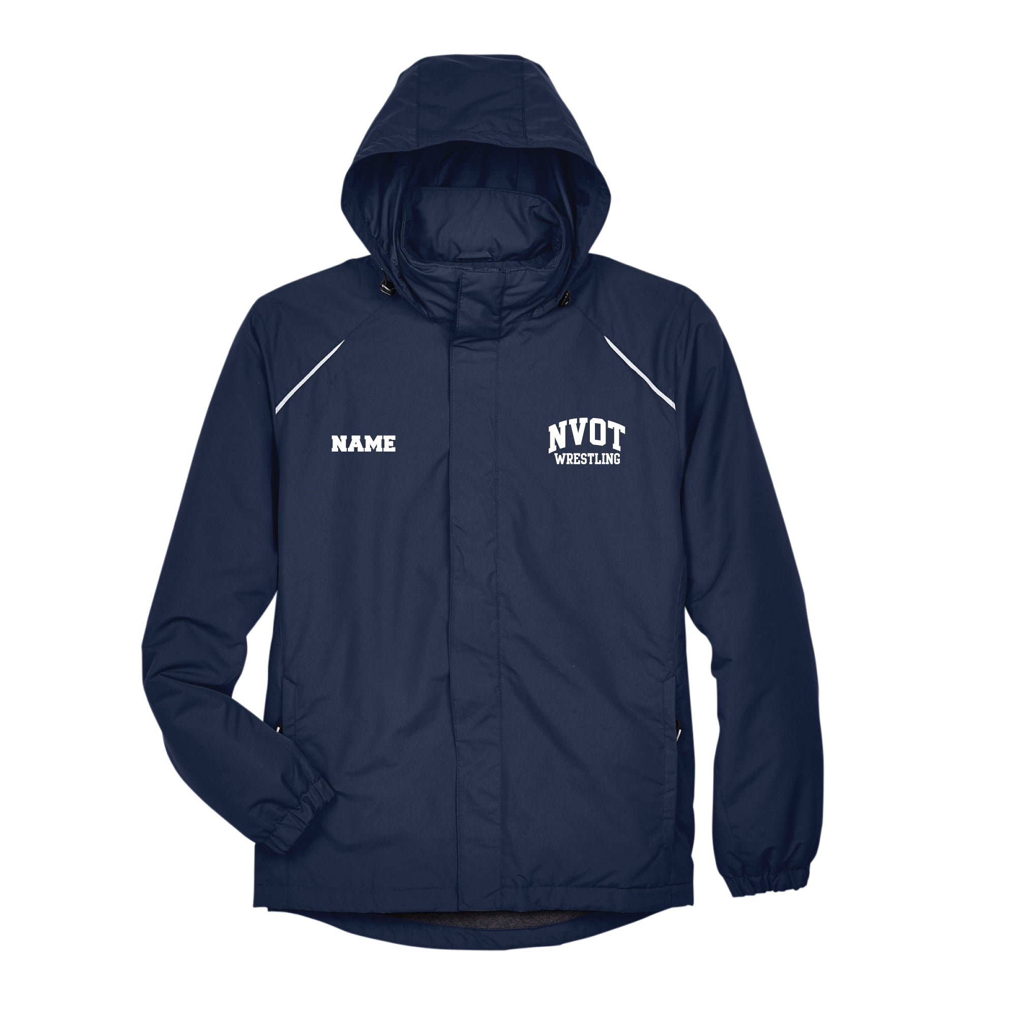 NVOT Wrestling All Season Hooded Jacket - Navy