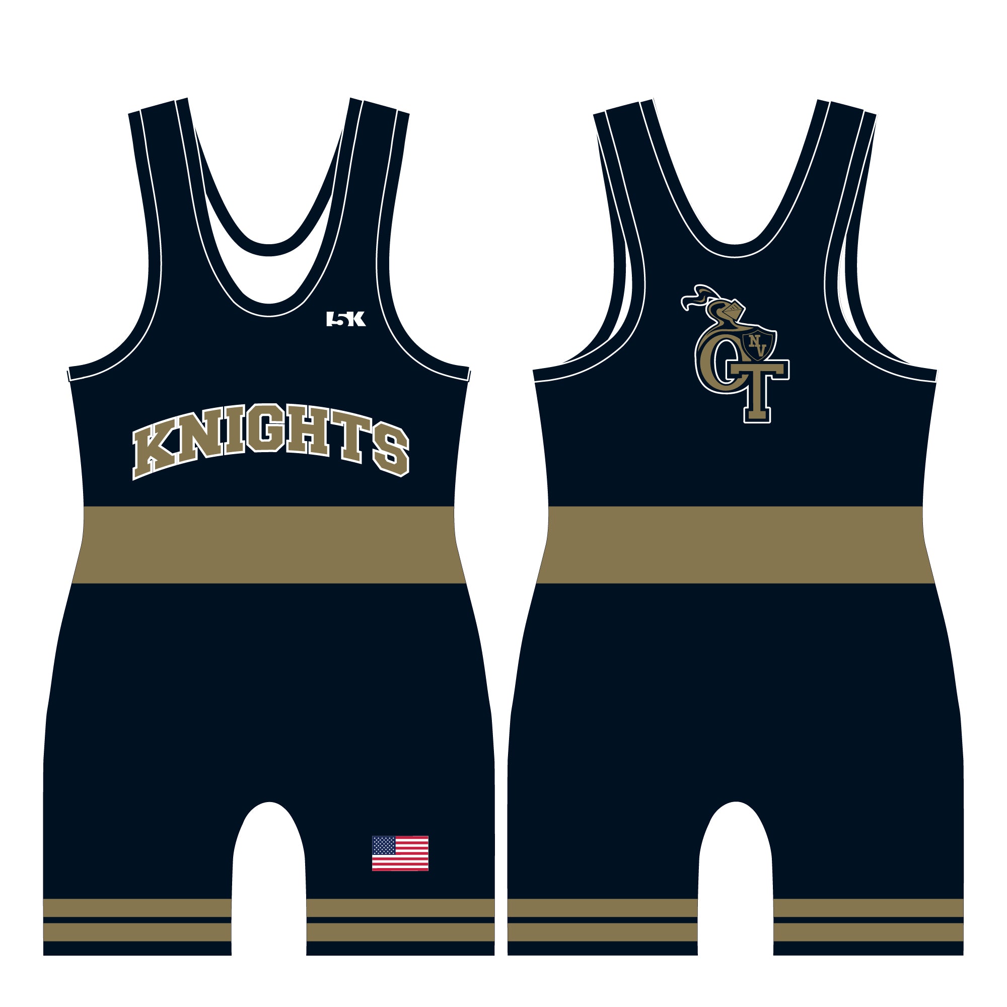 NVOT Wrestling Sublimated Singlet