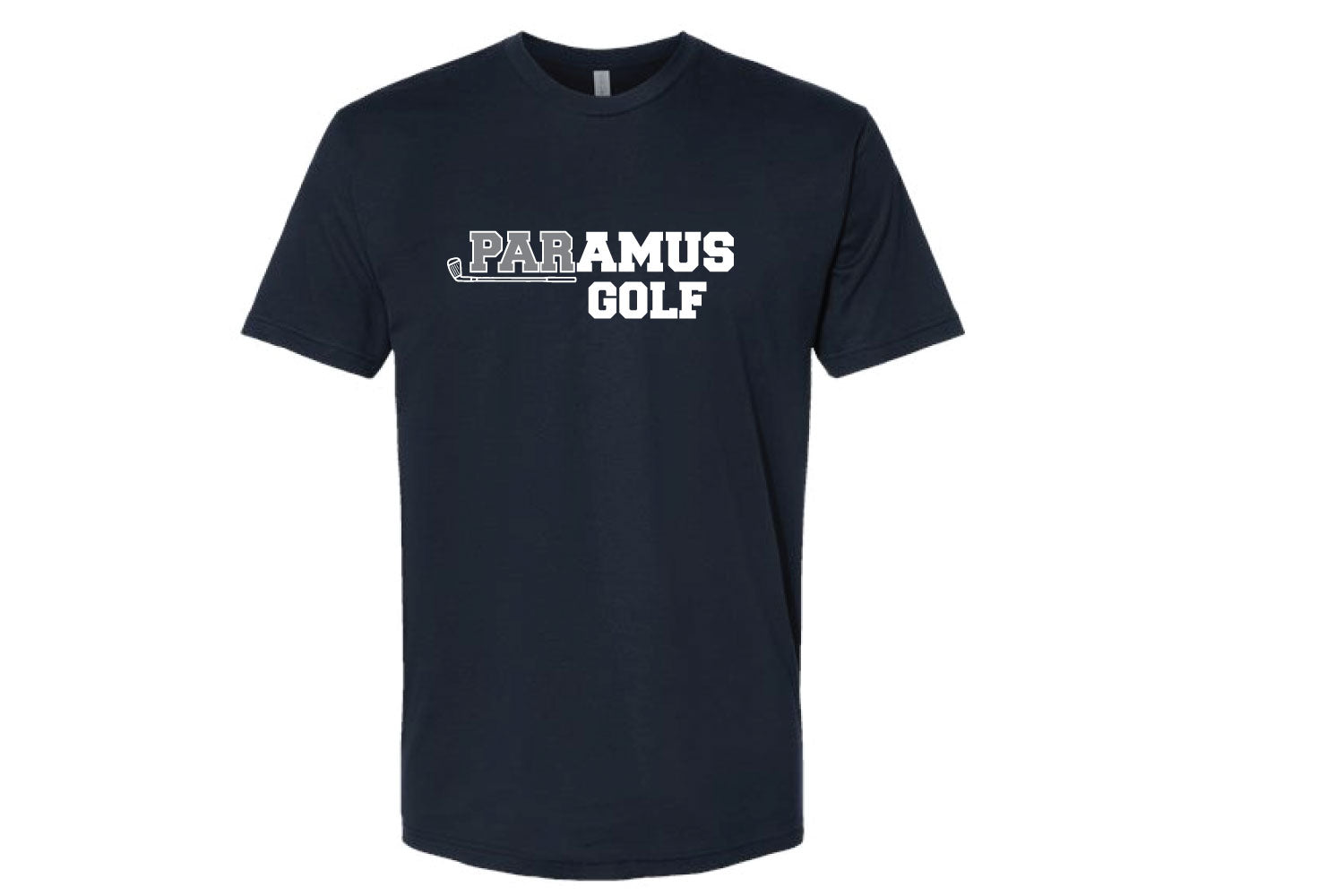 PAR-amus Golf Cotton Crew Tee - Navy