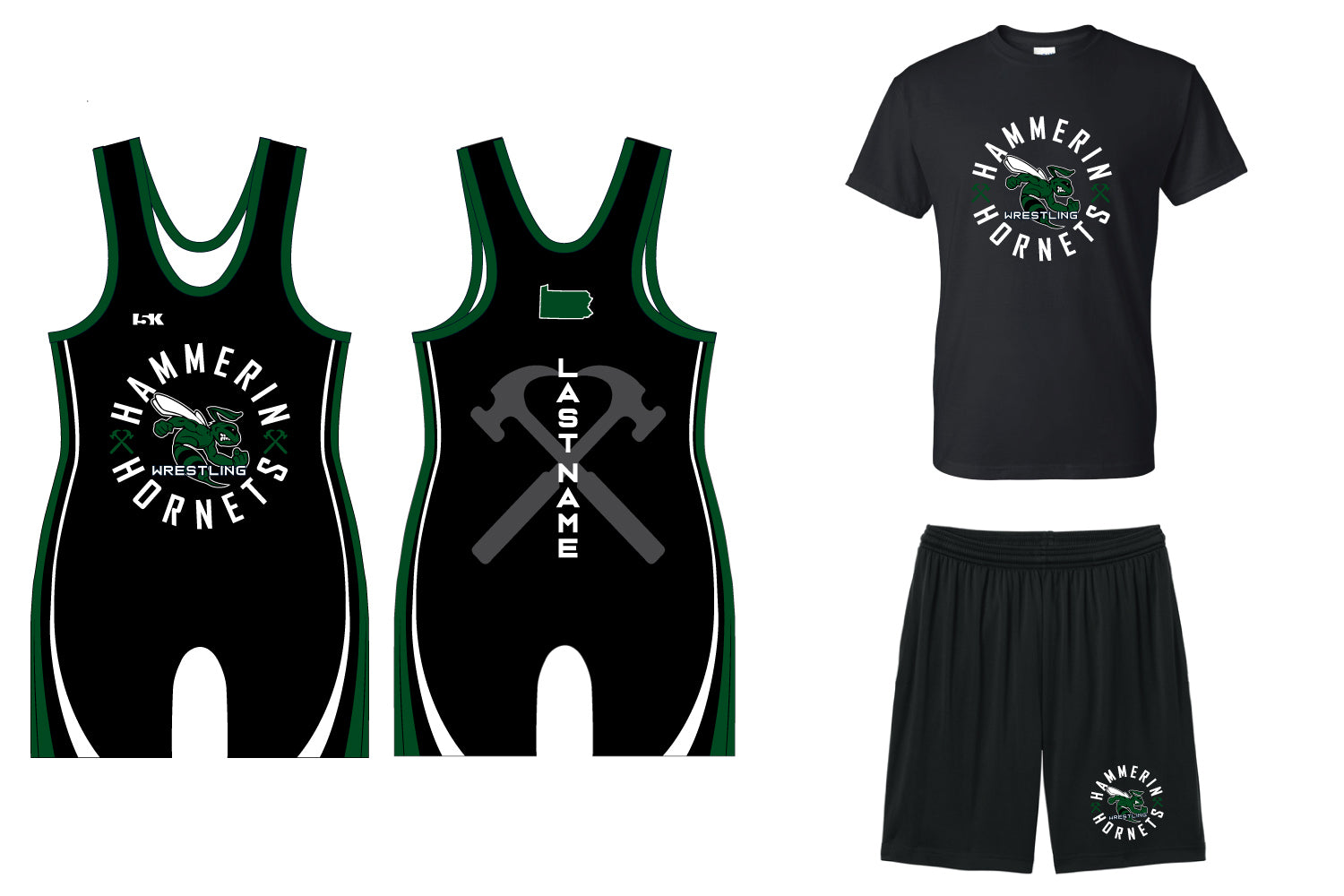 Hammerin Hornets Wrestling - PKG 1
