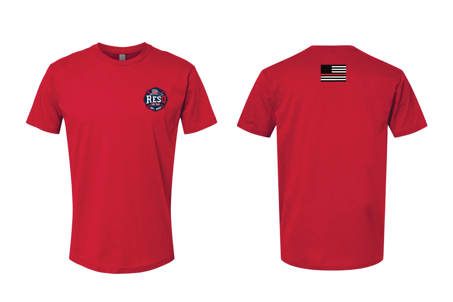 RESQ Triblend T-Shirt - Red