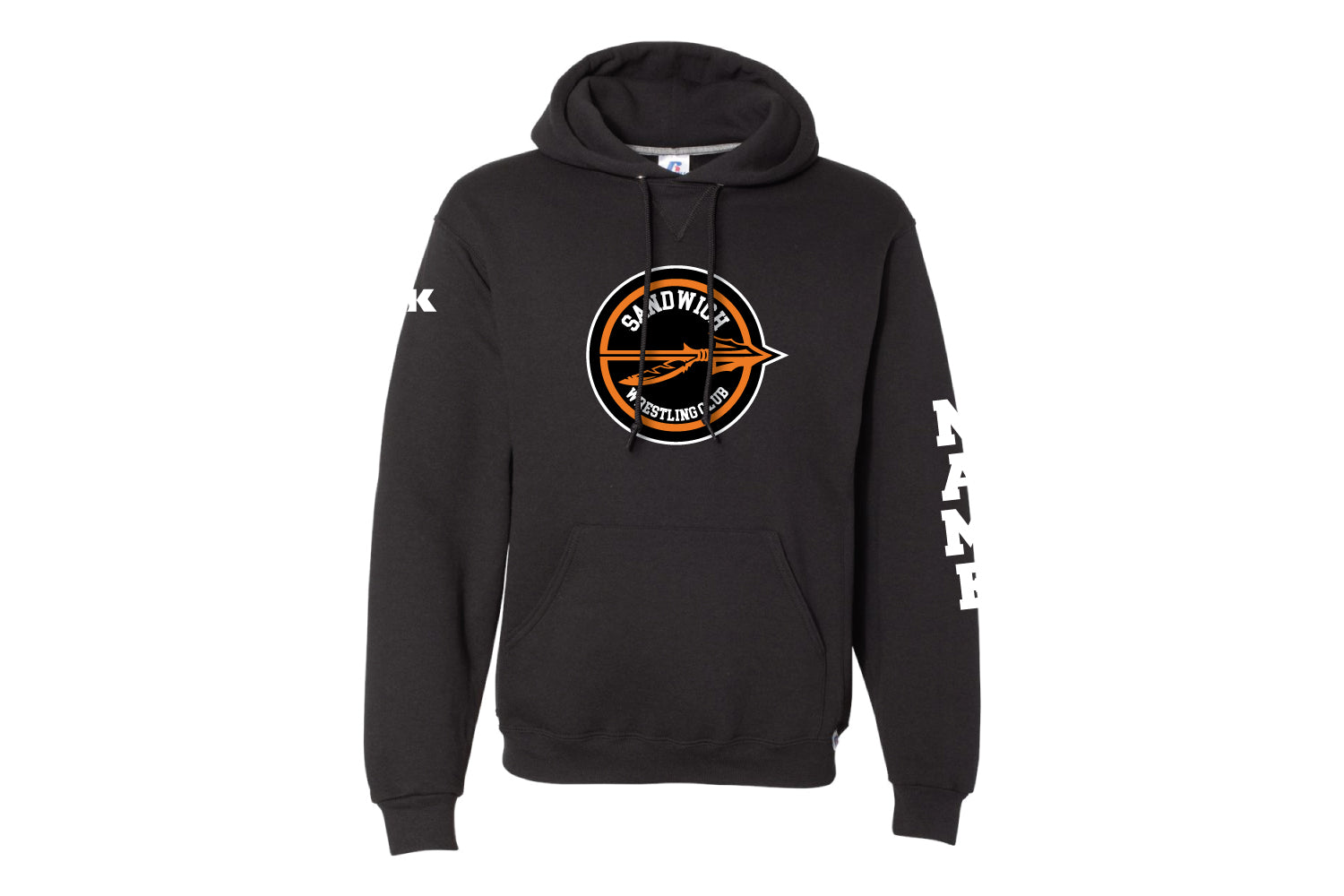 Sandwich Indians Wrestling Club Cotton Hoodie - Black
