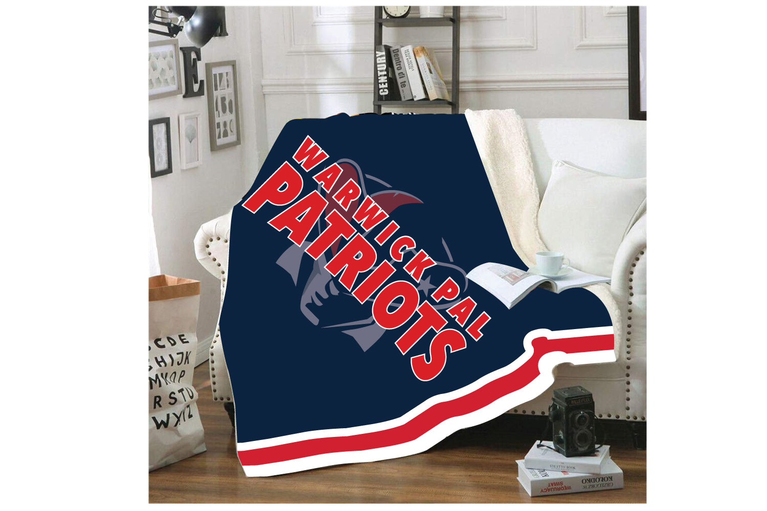 Warwick Pal Patriots Sublimated Blanket