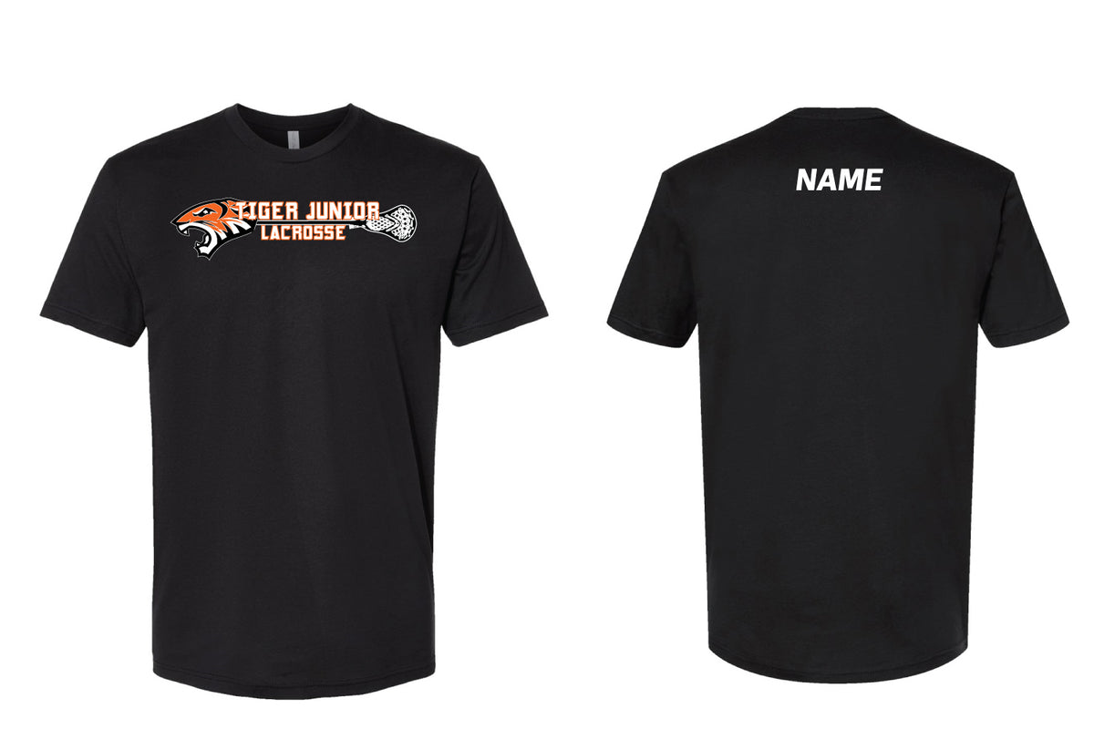 Tiger Lacrosse TJLC Classic Cotton Crew Tee - Black