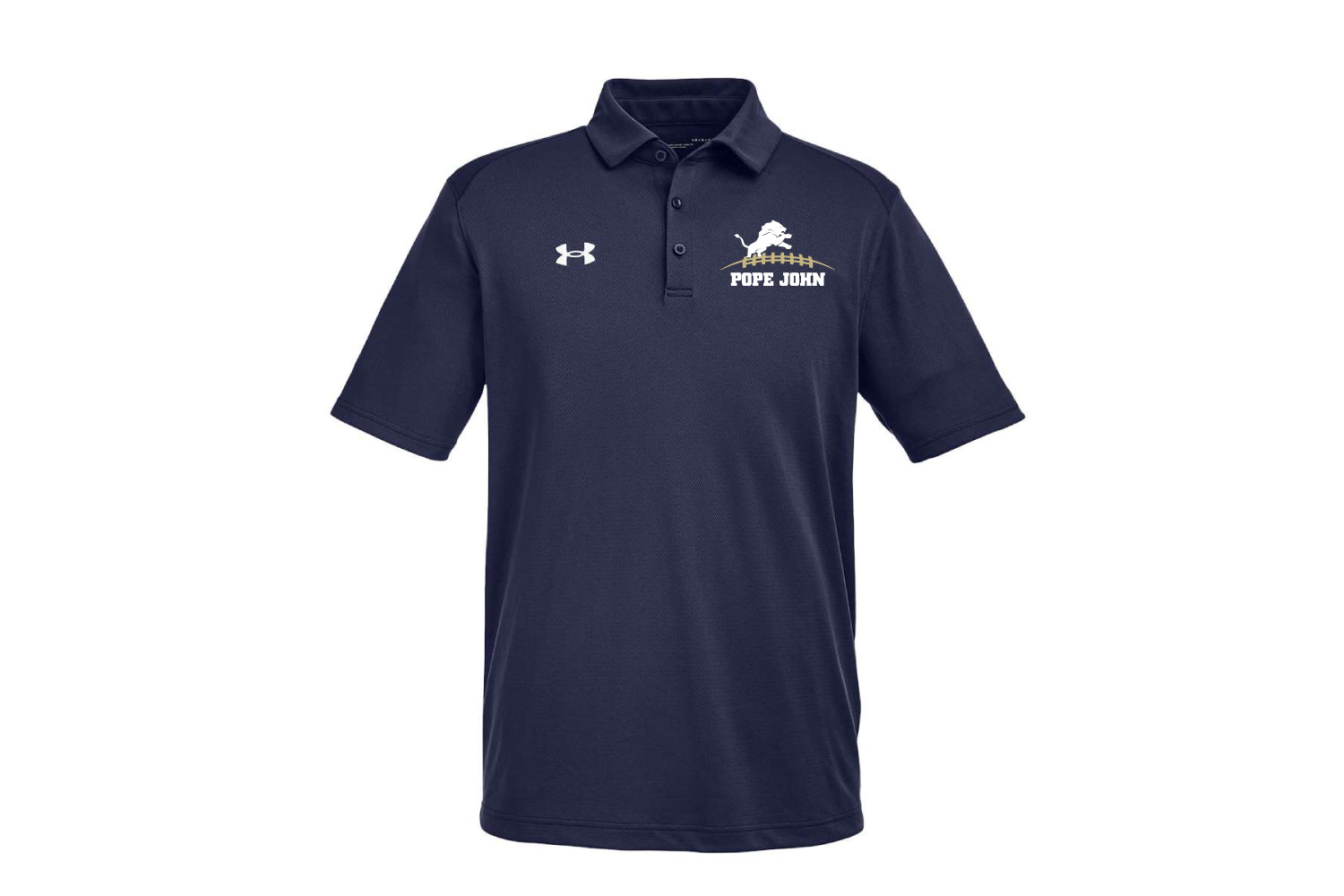 Pope John Football UA Polo - Navy