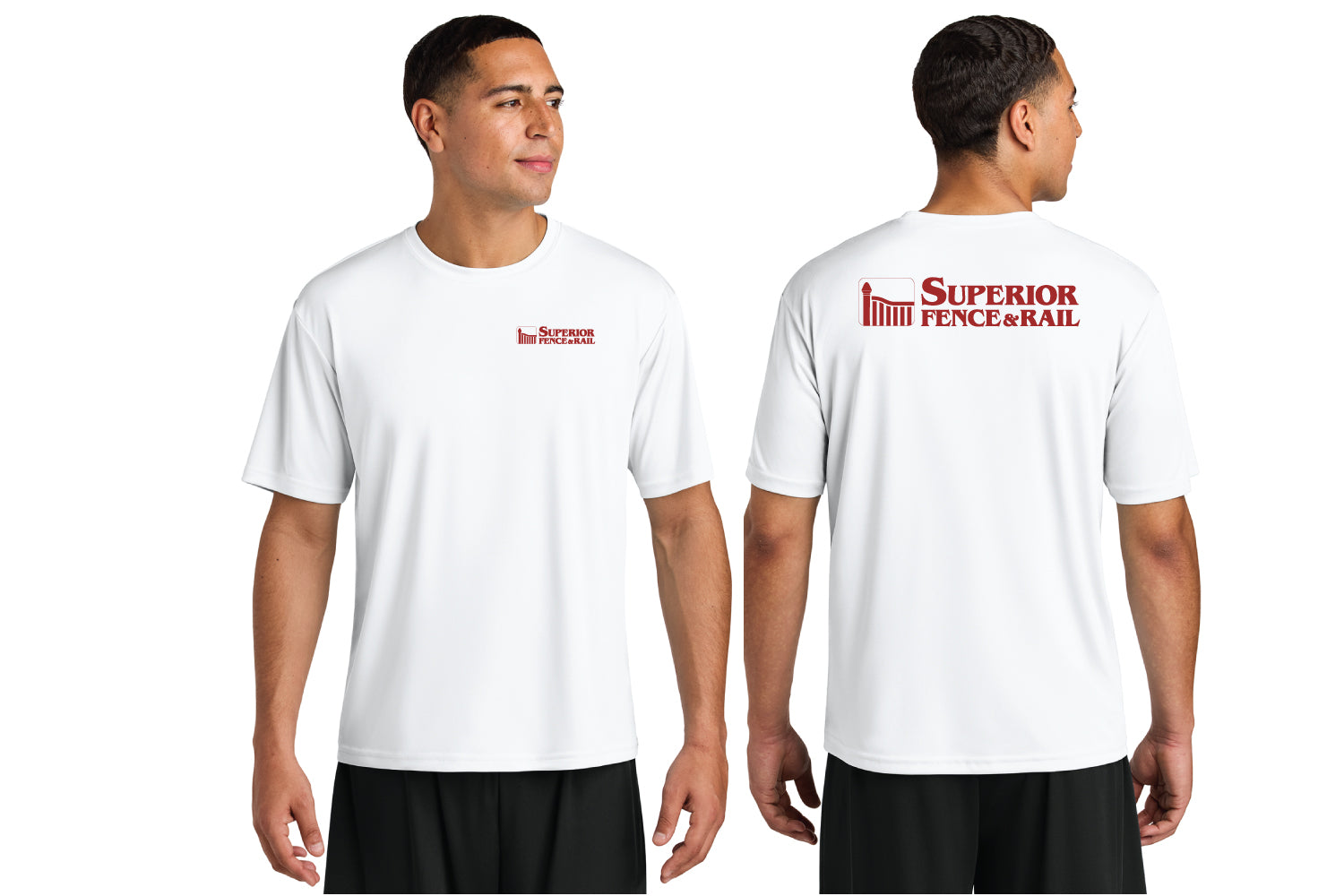 Superior Fence & Rail UV Protection Tee - White