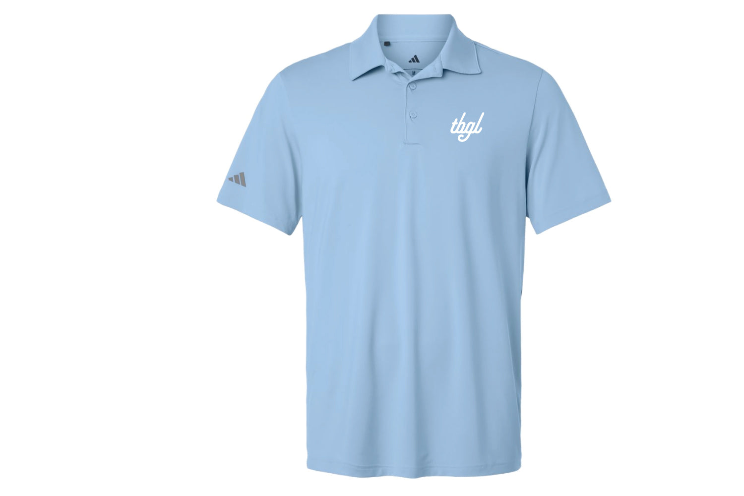 TBGL Adidas Golf Polo - Sky Blue