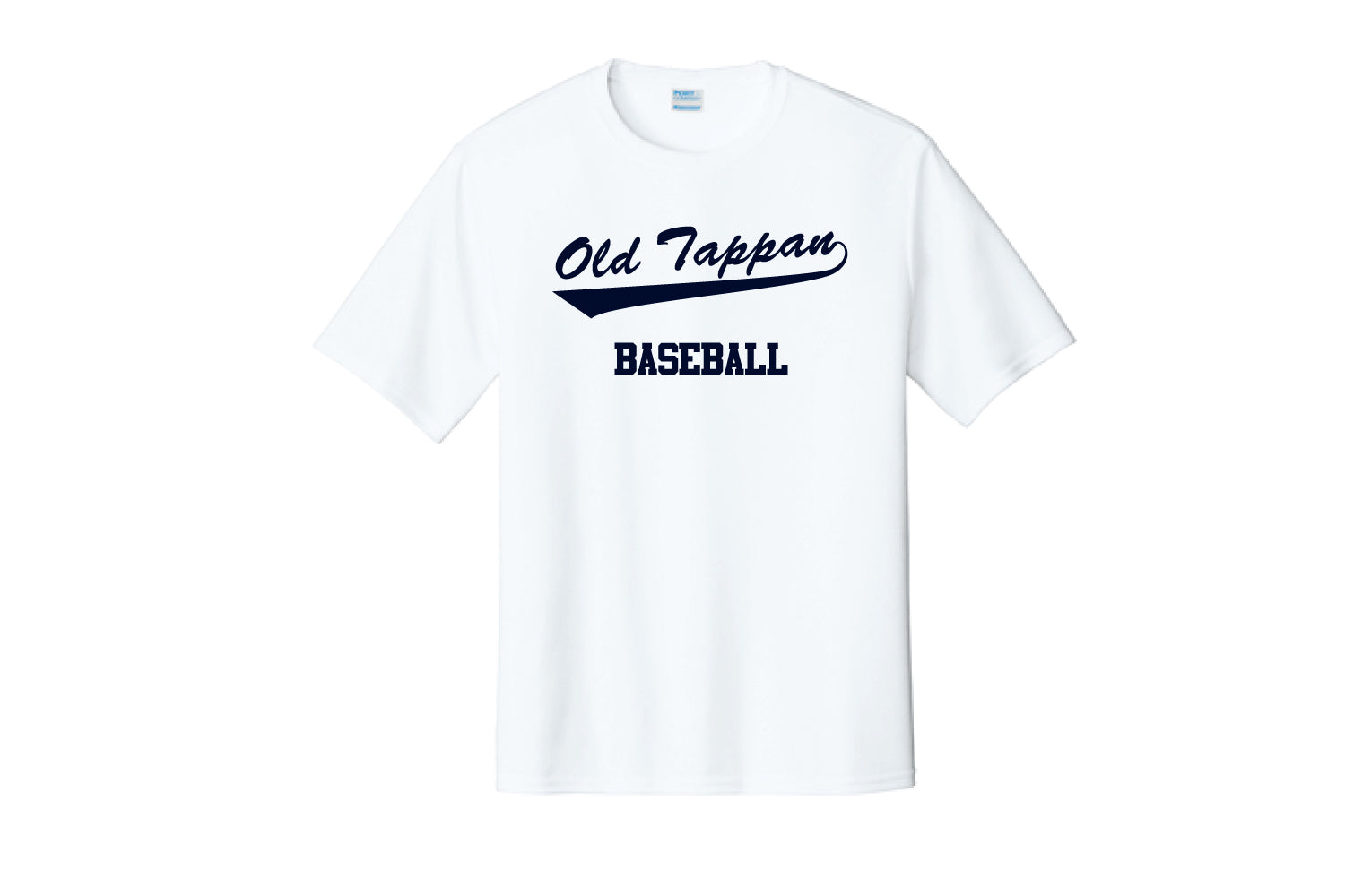 OT Baseball Dryfit Performance Tee - White (Youth/Adult)