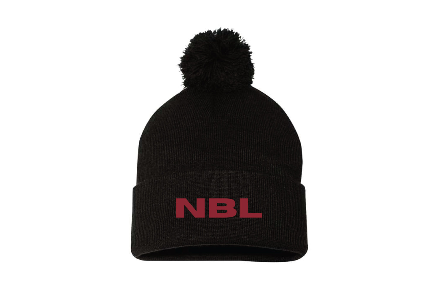 New Body Legacy Pom Beanie - Black (Design 1)