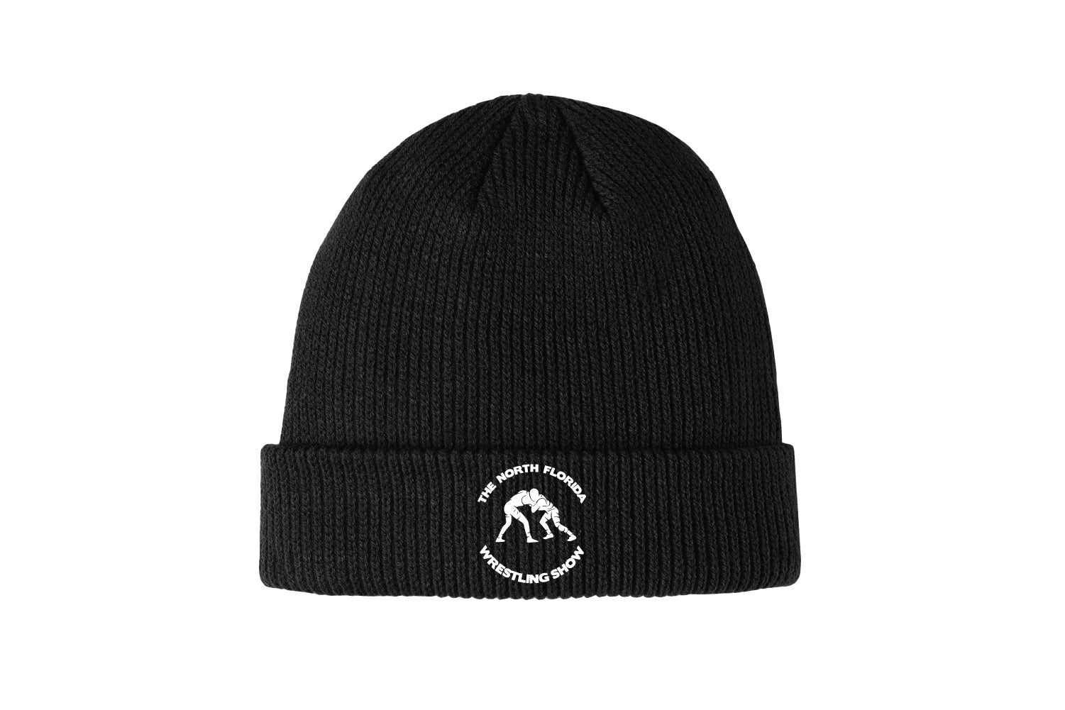 North Florida Wrestling Beanie Hat - Black