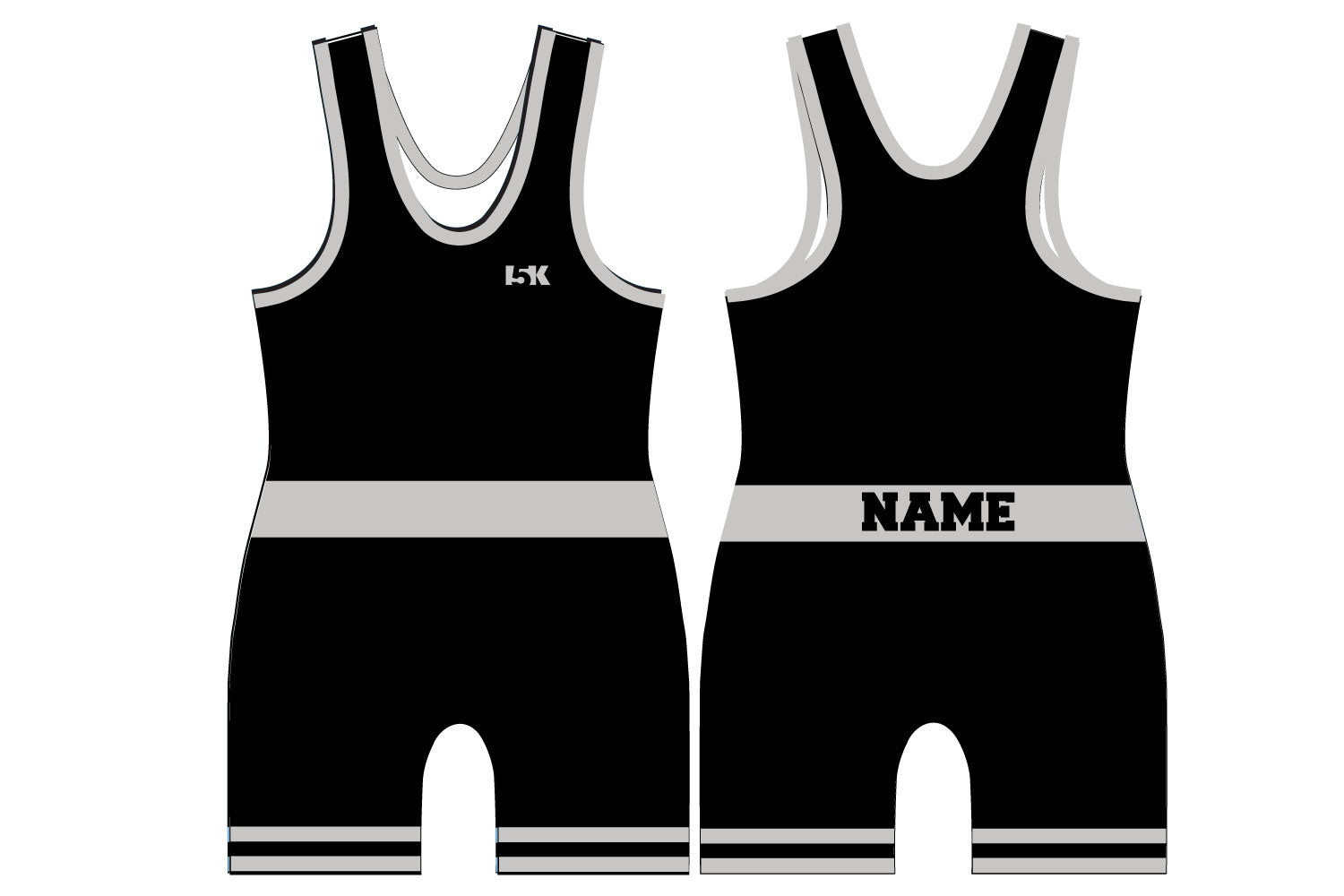 5K Classic Singlet Black (10 Available Colors)