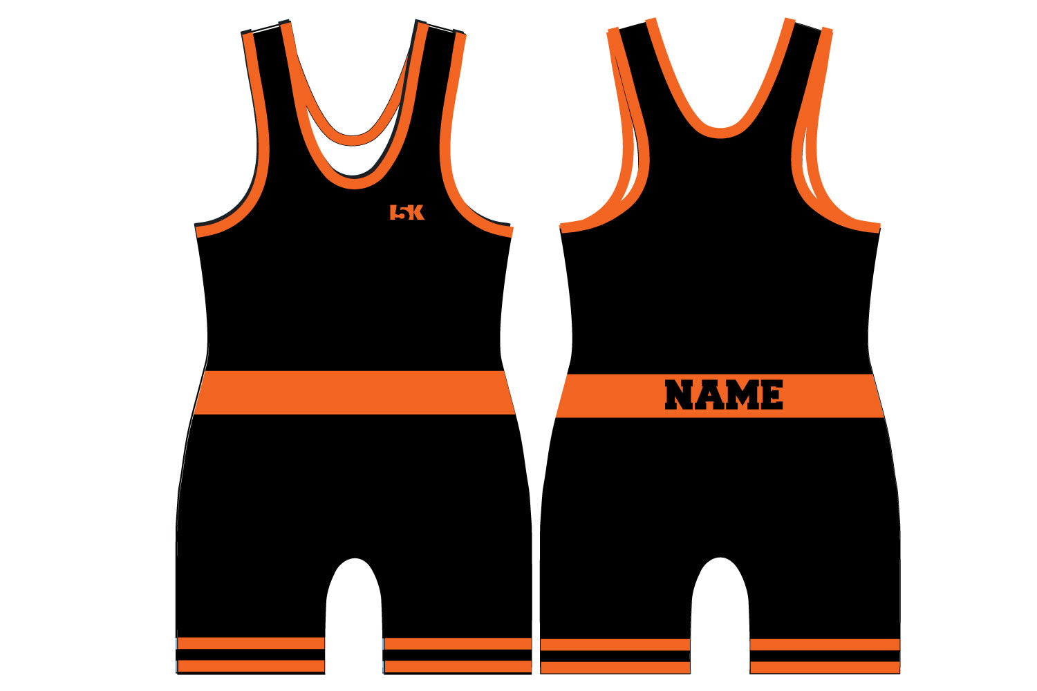 5K Classic Singlet Black (10 Available Colors)